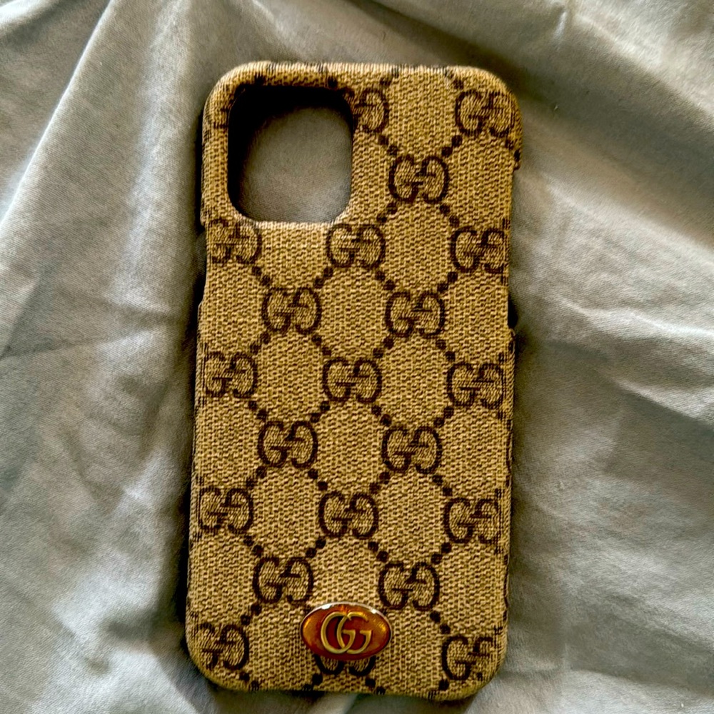 Gucci IPhone 12 case.